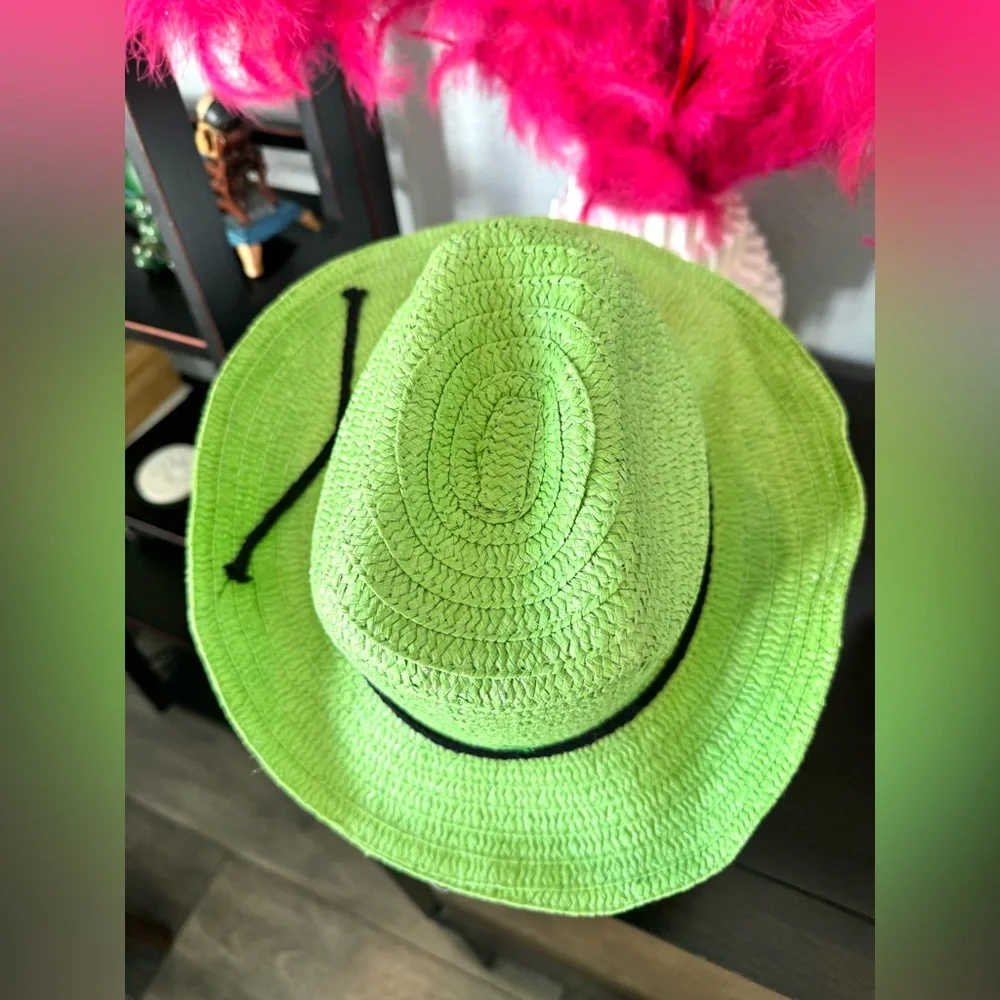 Lime Green Cowboy Hat